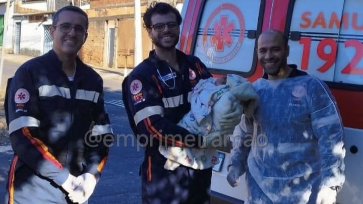Apressadinho: bebê nasce em casa e Samu auxilia parto no Jardim Aeroporto, em Franca