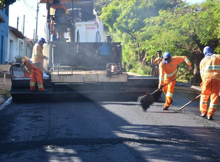 Avenida Margarida Fornazier recebe o ‘Asfalto Novo’