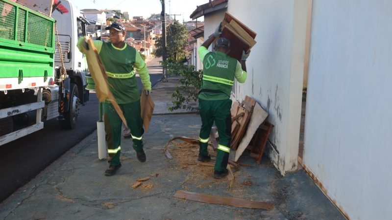 Prefeitura de Franca já coletou mais de 264 toneladas de móveis e inservíveis pela ‘Recolha Agendada’