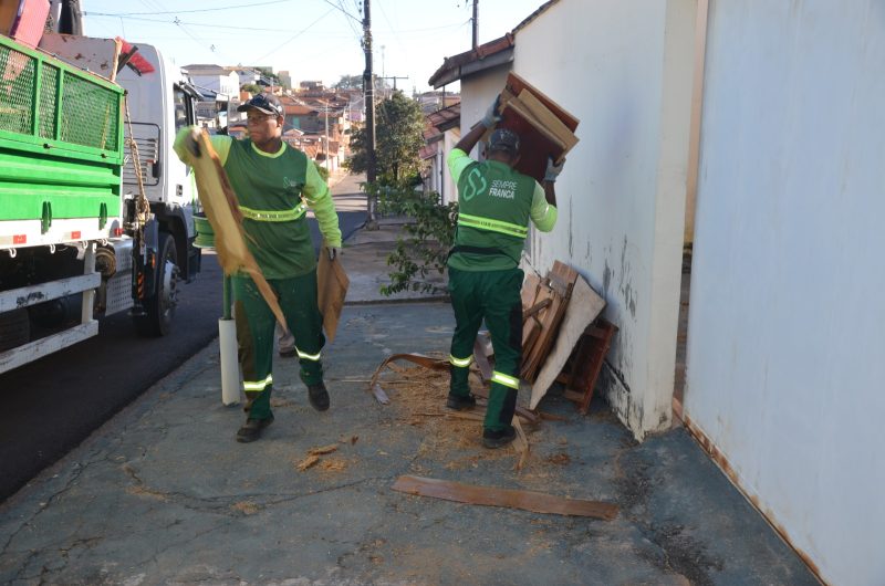 Prefeitura de Franca já coletou mais de 264 toneladas de móveis e inservíveis pela ‘Recolha Agendada’