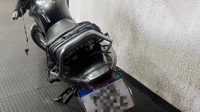Homem é detido pela Polícia Militar por adulteração de sinal identificador de veículo em Franca