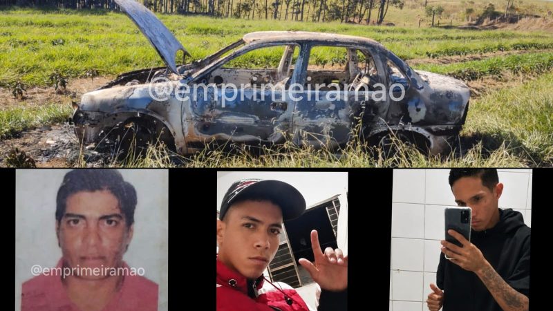 Prisão e carro incendiado reforçam investigação sobre homicídios e sequestro