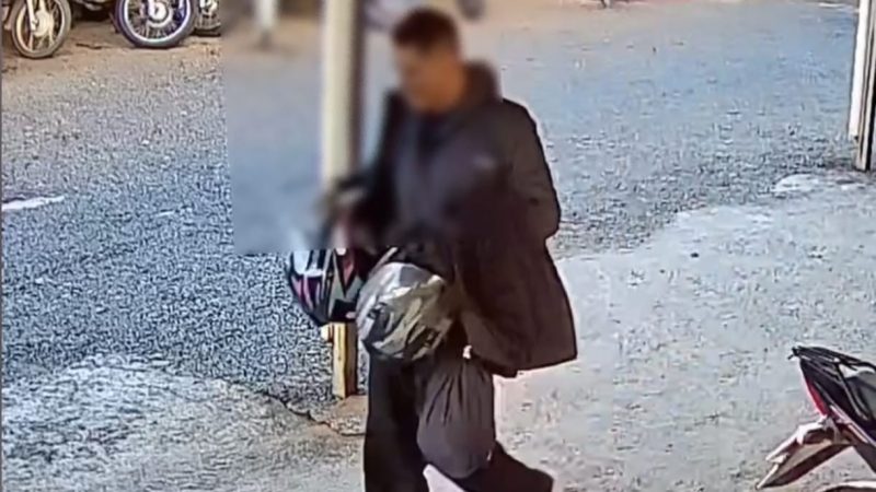Homem é identificado pela Polícia Civil após furtar capacetes de estacionamento em Franca