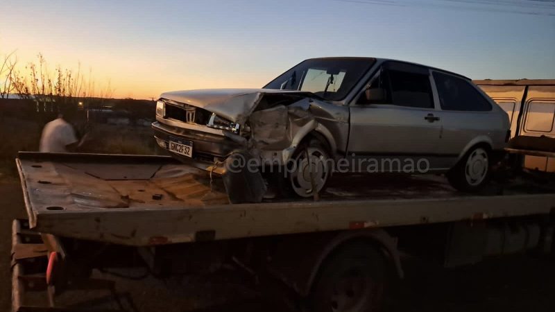 Gol furtado em Patrocínio Paulista é encontrado batido na região oeste de Franca