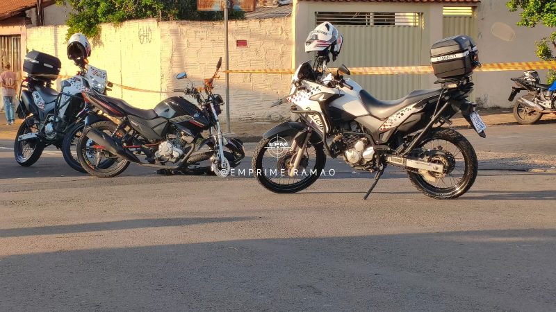 Motorista avança sinal de pare e causa acidente em cruzamento de Franca