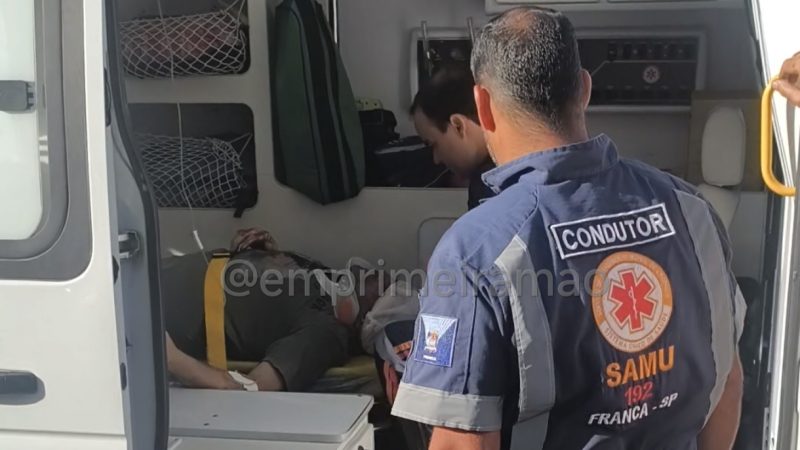 Trabalhador fica ferido após peça de máquina atingir sua cabeça em empresa de Franca