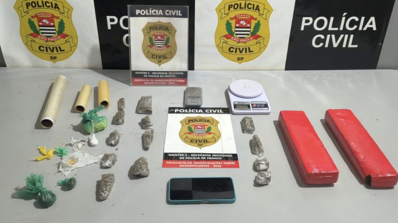 Vigilante é preso pela DISE por tráfico de drogas em posto desativado na Vila Aparecida