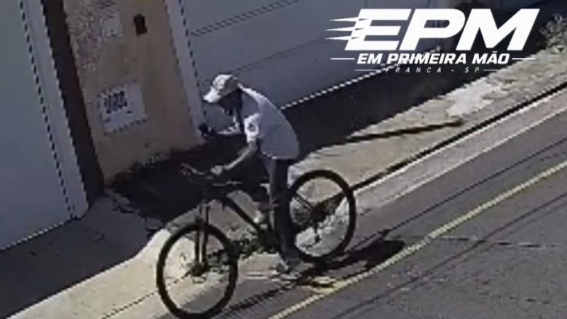 Criminoso invade residência e furta bicicleta no bairro São Joaquim, em Franca