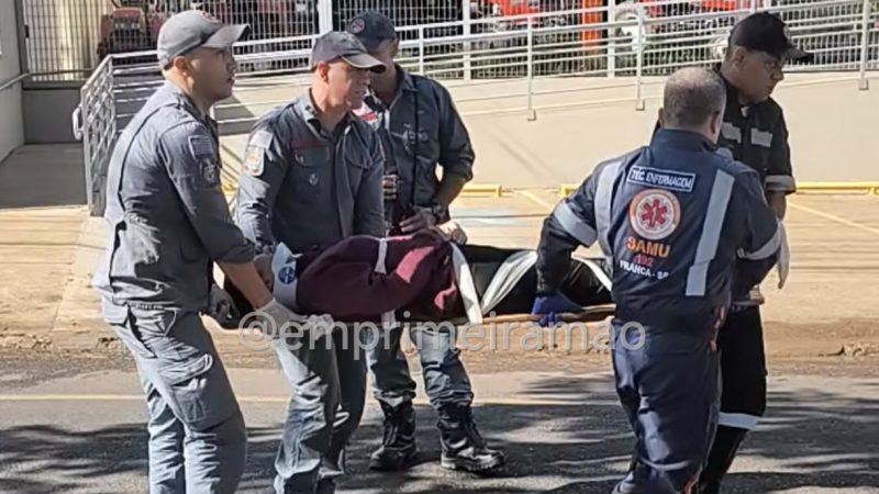 Mãe e filha ficam feridas após queda de moto em avenida de Franca