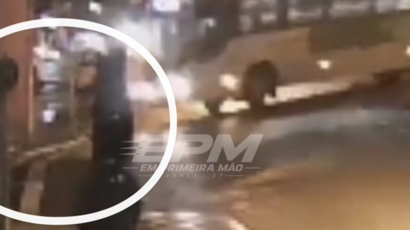 Câmera registra atropelamento por ônibus no bairro da Estação em Franca