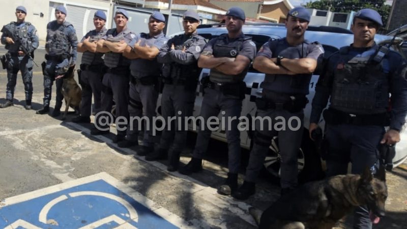 Dupla é presa pela Polícia Militar por tráfico de drogas durante operação em Franca