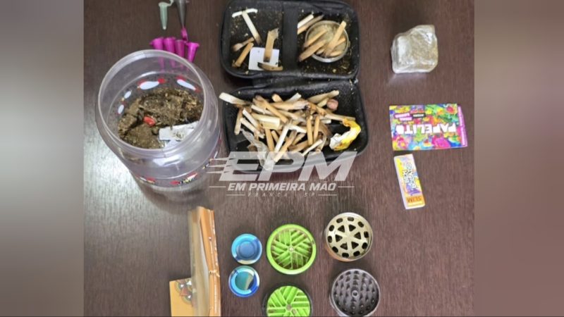 Homem é flagrado com drogas durante abordagem em Nuporanga
