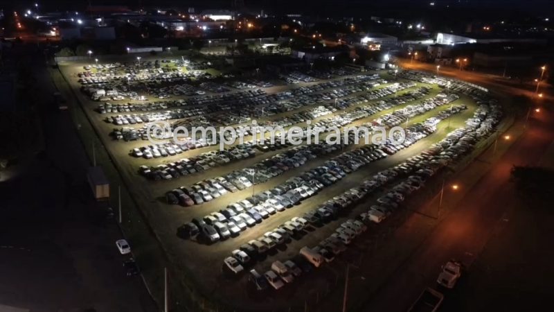 Detran-SP realiza leilão com 733 veículos e sucatas em Franca; lances começam em R$ 1.098