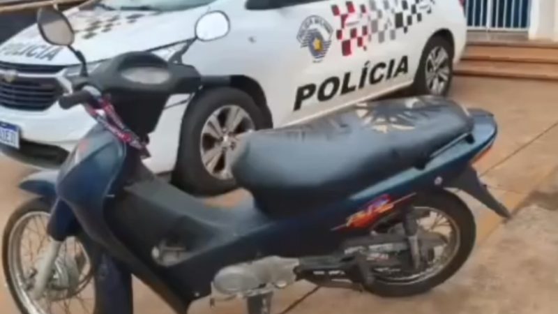Homem é preso por receptação após ser flagrado com moto furtada em Ituverava