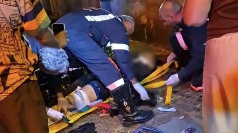 Acidente entre carro e moto deixa motociclista com ferimentos graves em Franca