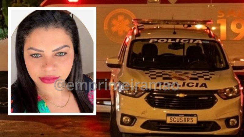 Mulher morre e passageira fica ferida após grave acidente de moto em vicinal da região