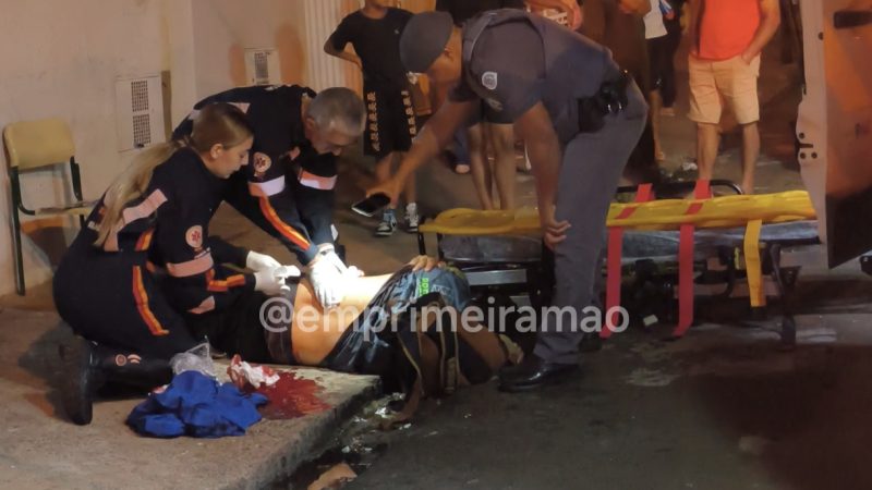 Briga entre irmãos termina com homem esfaqueado na Vila São Sebastião, em Franca