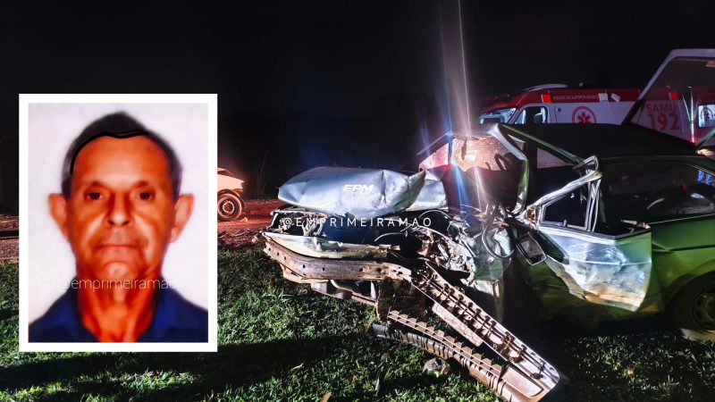Motorista morre em colisão frontal na rodovia Felipe Calixto
