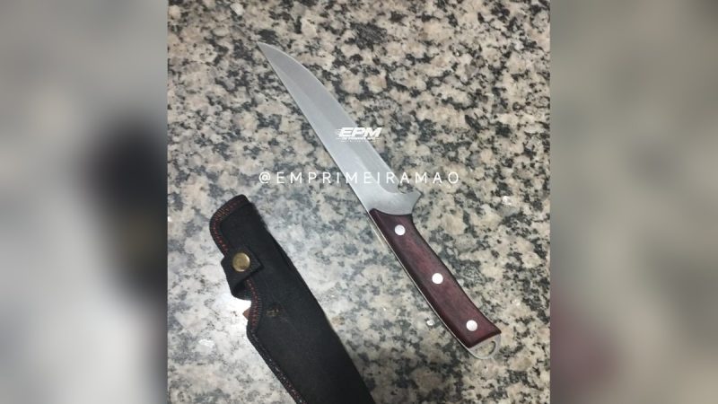 Homem é preso após agredir companheira e ameaçá-la com faca em Pedregulho