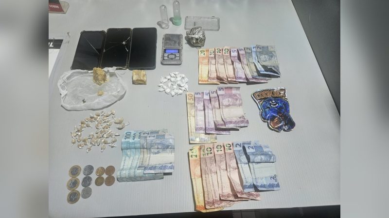 Dois homens foram presos e dois adolescentes apreendidos por tráfico de drogas em Franca