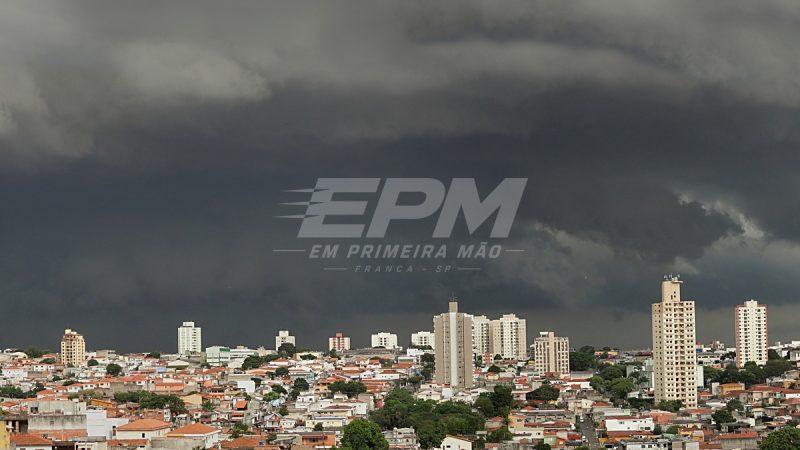 Previsão aponta chuva em Franca durante a semana