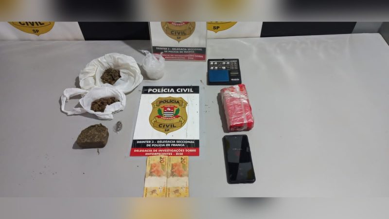 Adolescente é apreendido com mais de 700 gramas de maconha em Cristais Paulista